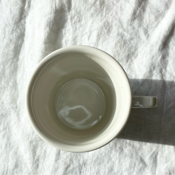 Anthropologie W Monogram Mug White with Black - Picture 12 of 12